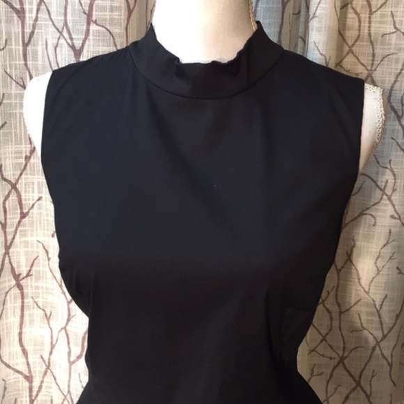White House Black Market peplum waist sleeveless - Picture 2 of 8